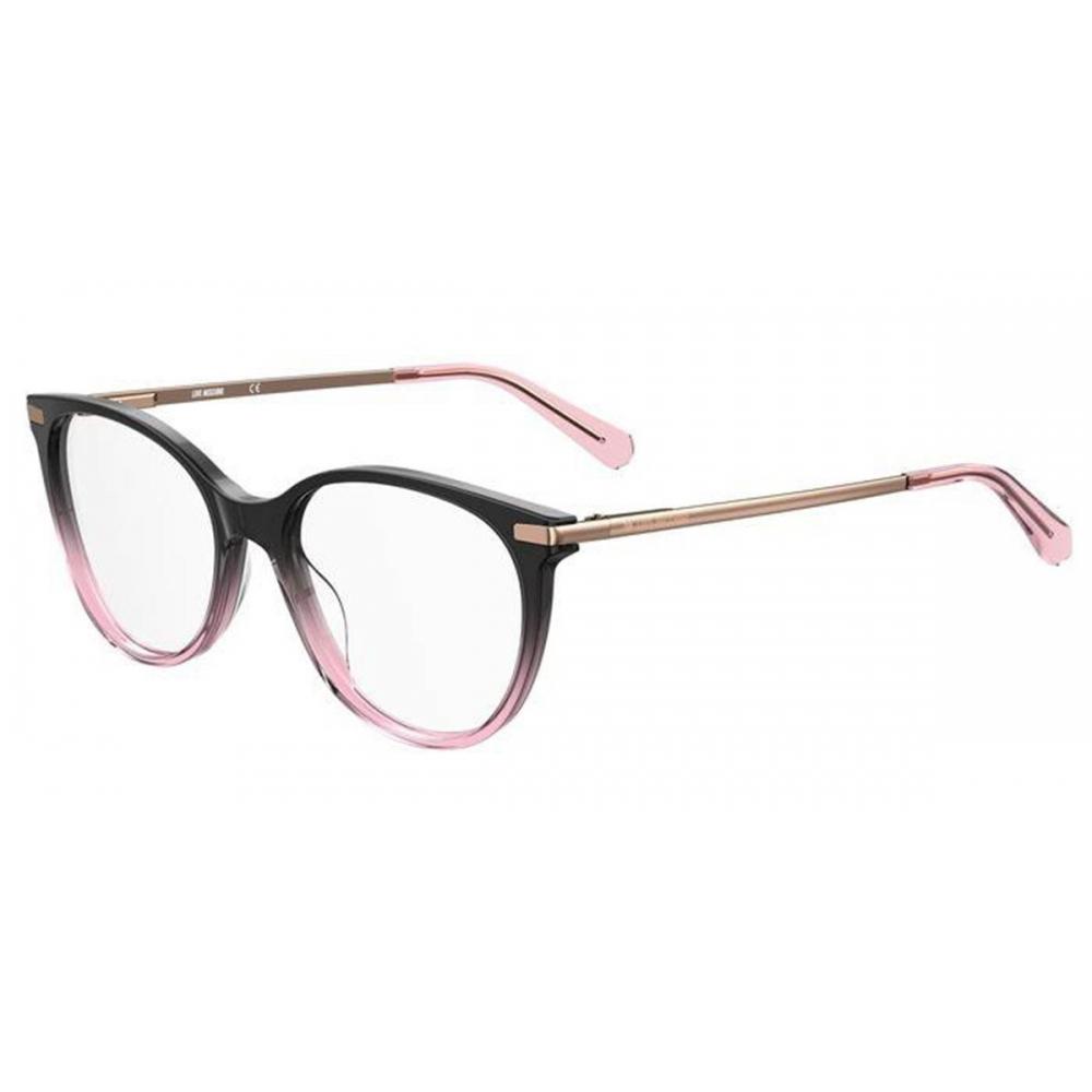 

Moschino Love Mol570 3h2 Women Eyeglasses Black Pink/52