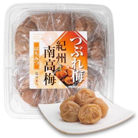 Kishu Nanko Ume Honey Umeboshi Crushed (Large Capacity 1kg Imperfect Salt Content 8 Home Use) Thick Tender Flesh Melting Texture Maeda Farm
