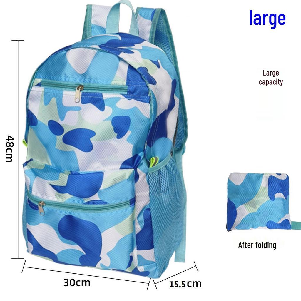 New Ultralight Foldable Travel Backpack for Hiking & Camping - Large Capacity