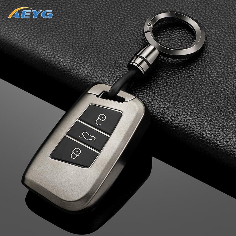 Pour Vw Volkswagen Passat B8 Tiguan Magotan Golf Pour Skoda Kodiaq Superb A7 Coque de Protection en TPU Souple Mode pour Clé de Voiture à Distance Coque Porte-clés
