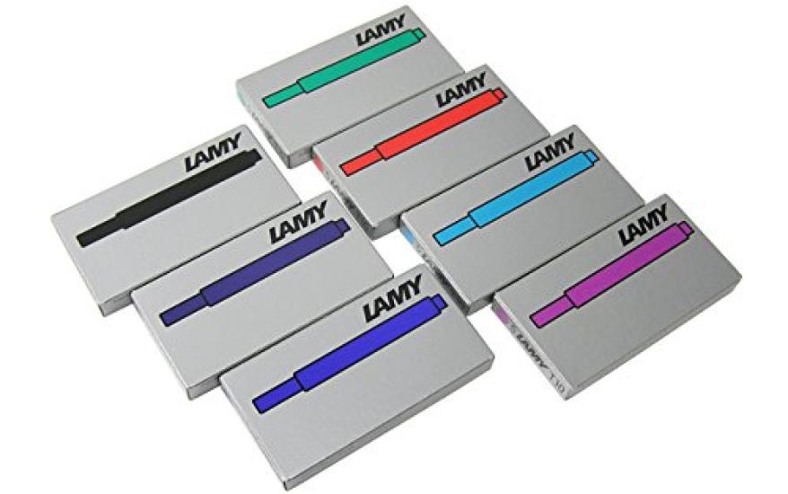 

Marketfair Lamy Fountain Pen Ink Cartridge 7 35 Cartridges AL Assortment, Pack, Star, Safari. чорний