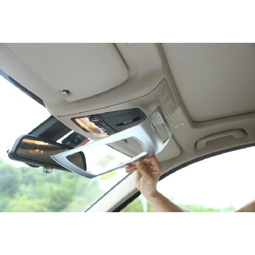 Fit For BMW 5 Series 2011-2017 Matte Silver Inner Front Reading Light Cover Trim