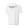 Li-Ning Comfortable Casual Minimalist Versatile Short Sleeve T-Shirt Men Tops Standard-White ATSV269-3