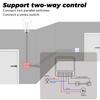 Breaker 16A 2 Way Control Switches WiFi Switches with Timer and Countdown Function Easy Installation