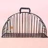 Kedi Kafesi Taşıyıcı Metal Basit Kedi Banyo Kafesi Sabit Sıkışmayı Önleyici Yıkama Kedi Kafesi Güvenli Hafif Temizlik Evcil Hayvan Kafesi Saç Kurutma