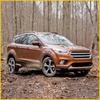 For 2017- Ford Escape Kuga Car Front Bumper Fog Light Cover Right Passenger