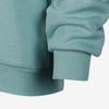 Nike Logo Embroidered Round Neck Sweatshirt Kids Tops Mineral FQ6993-309