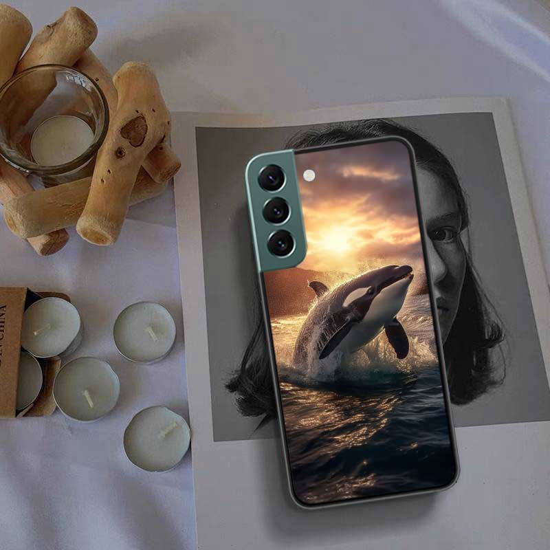 Facts About Killer Whales Phone Case For Samsung Galaxy S22 S25 Ultra S21 S10 Plus S26 Edge S20 S23 S24 FE Cover Silicone So