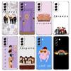 Central Perk Coffee Friends Tv Show Phone Case For Samsung Galaxy S24 Plus S23 S22 S21 S20 FE Ultra 5G S10 S10E S9 Clear Cover