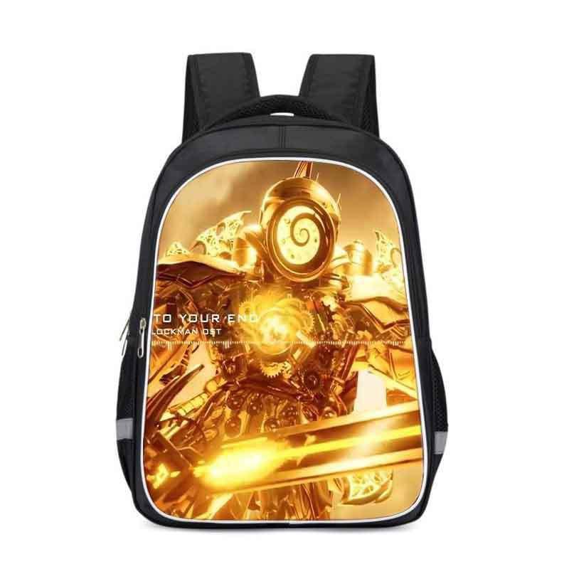 Kids School Backpack Boys Girls - Lightweight Ergonomic Design With Reflective Safety Stripes Oxford Fabric Cartoon Print