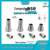Dentium Composite Base Titanium Implant Abutment and Oral Care Accessories
