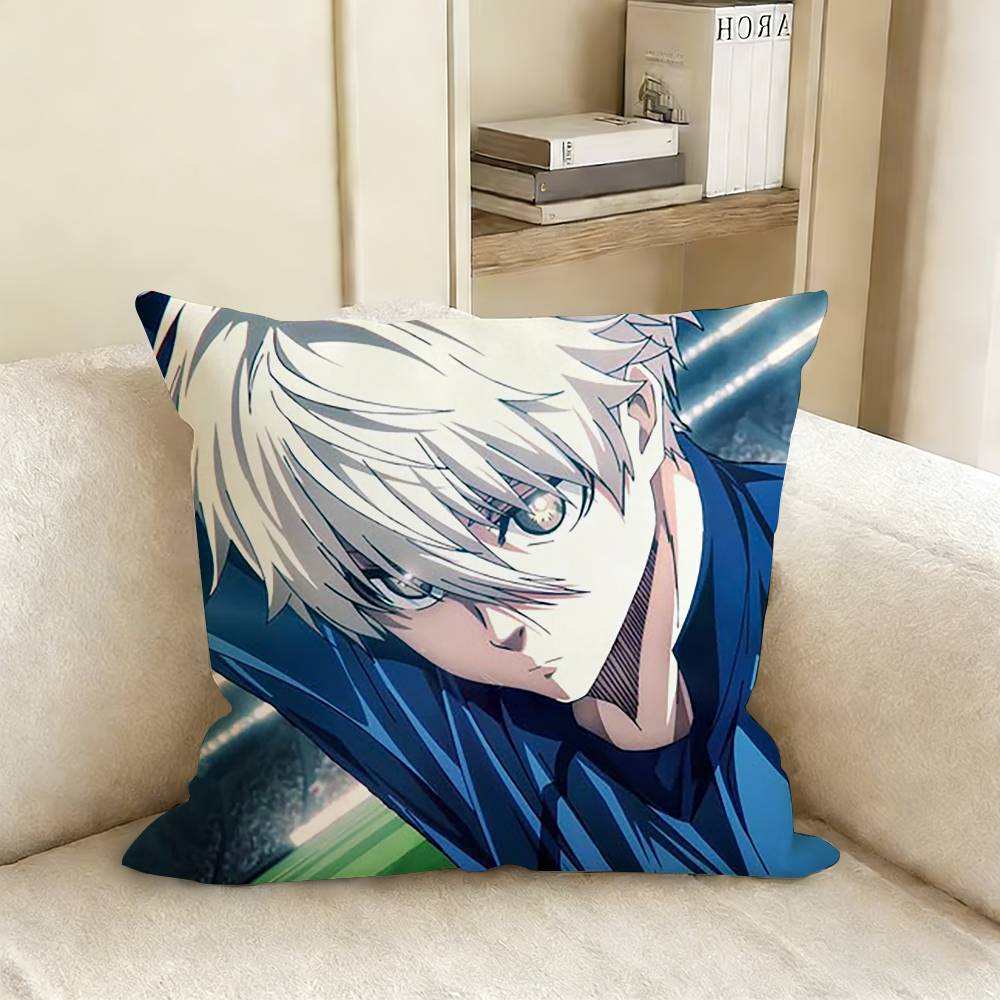 SSeishiro NNagi Various Sizes Square Pillow Case For Car Home Bedchamber Decor