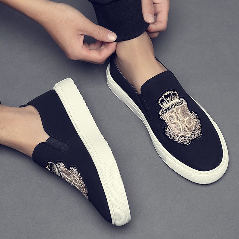 Autumn Lazy Shoes Men's High-end Trendy Loafers Men's Casual Foot Shoes