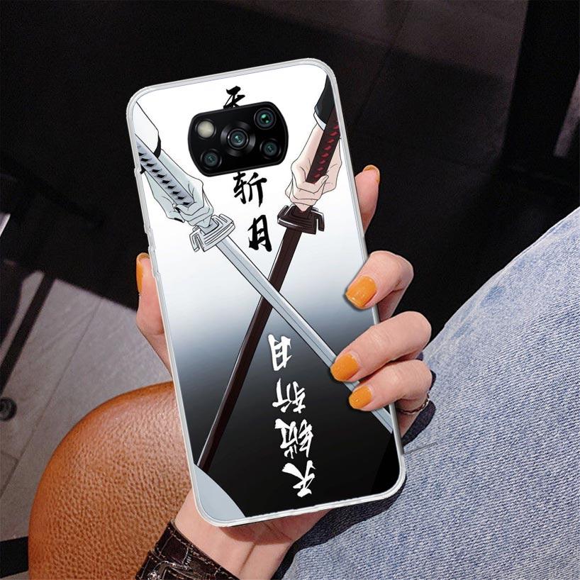 

Japanese Anime Bleach Phnoe Case for Xiaomi Poco X5 X6 X7 Pro X4 Gt F7 Ultra M8 M7 Redmi 15C 15 13C 13 12C 12 Unique Cover Coque Redmi 12C