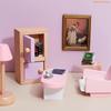 K1AE 3pcs 1:12 Scale Miniatures Dollhouse European Classical Mini Books Notebook Pretend for Play Decoration Accessories