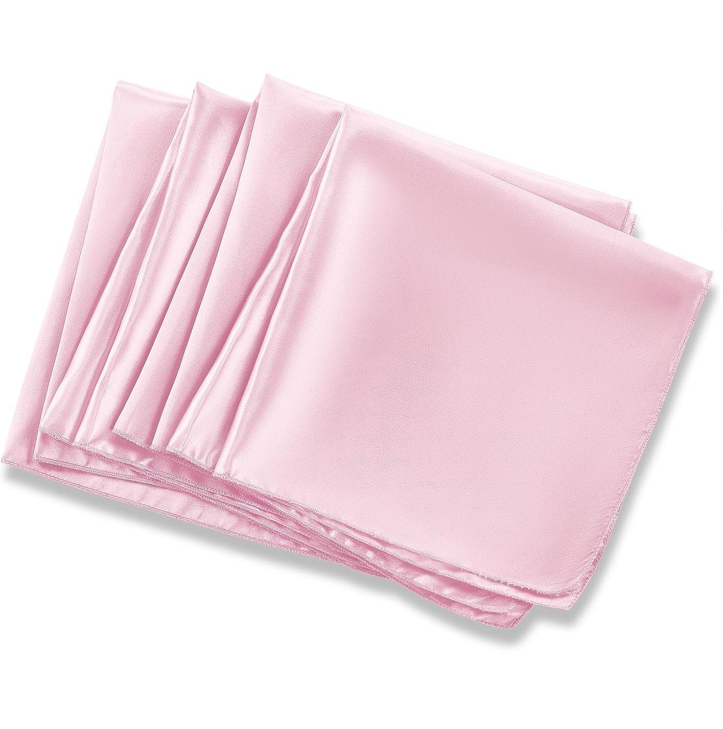 

Роскошная салфетка из сатинового полиэстера для свадеб и праздничного оформления стола 30x30cm (1 PC)