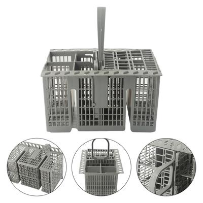 Plastic Cutlery Basket Replacement Cutlery Basket Gray