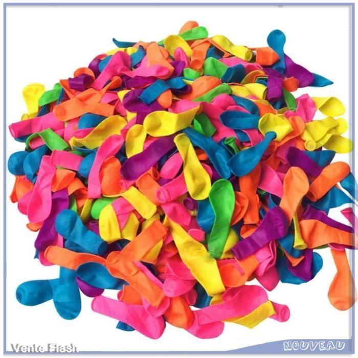 Ballons d'eau - V GEBY - 500 pcs - Latex - Couleurs mixtes - Pour tous âges