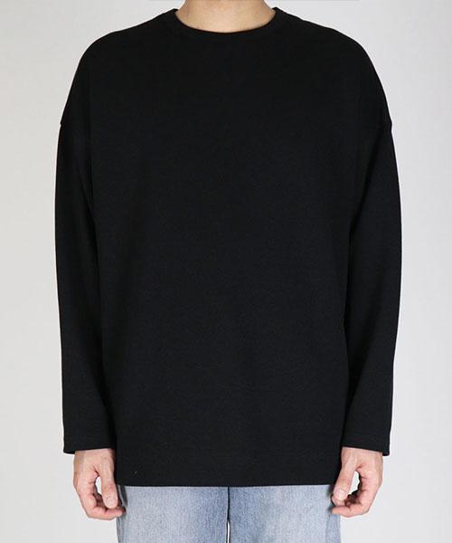 Nens Loose Fit Long Sleeve (Black) S