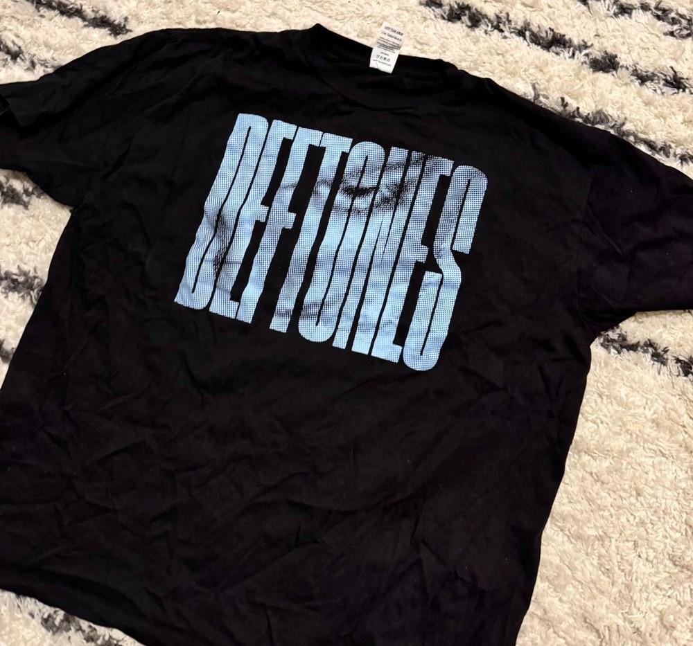 Deftones Around The Fur Halftone Logo T-Shirt Size S-5XL Comfort Colors Unisex T-Shirt XL