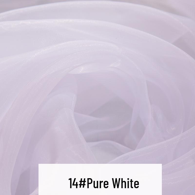 Black and Pink Wedding Backdrop Organza Tulle Drapes and Dessert Table Cloth