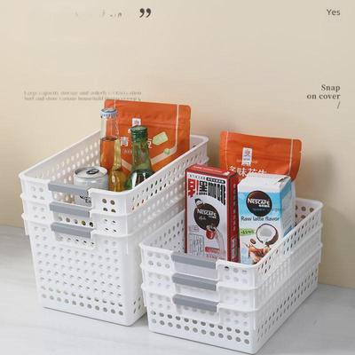 Thickened Plastic Desktop Storage Basket for Toys, Cosmetics, and Sundries