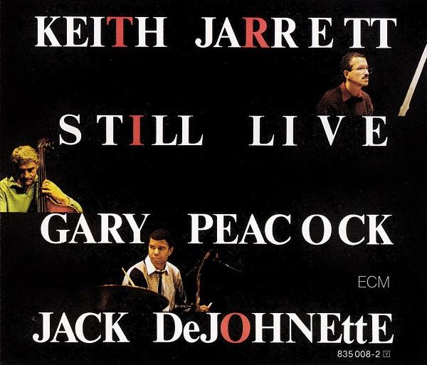 CD KEITH JARRETT TRIO Still Live ECM136061 ECM Records Germany Jazz Used