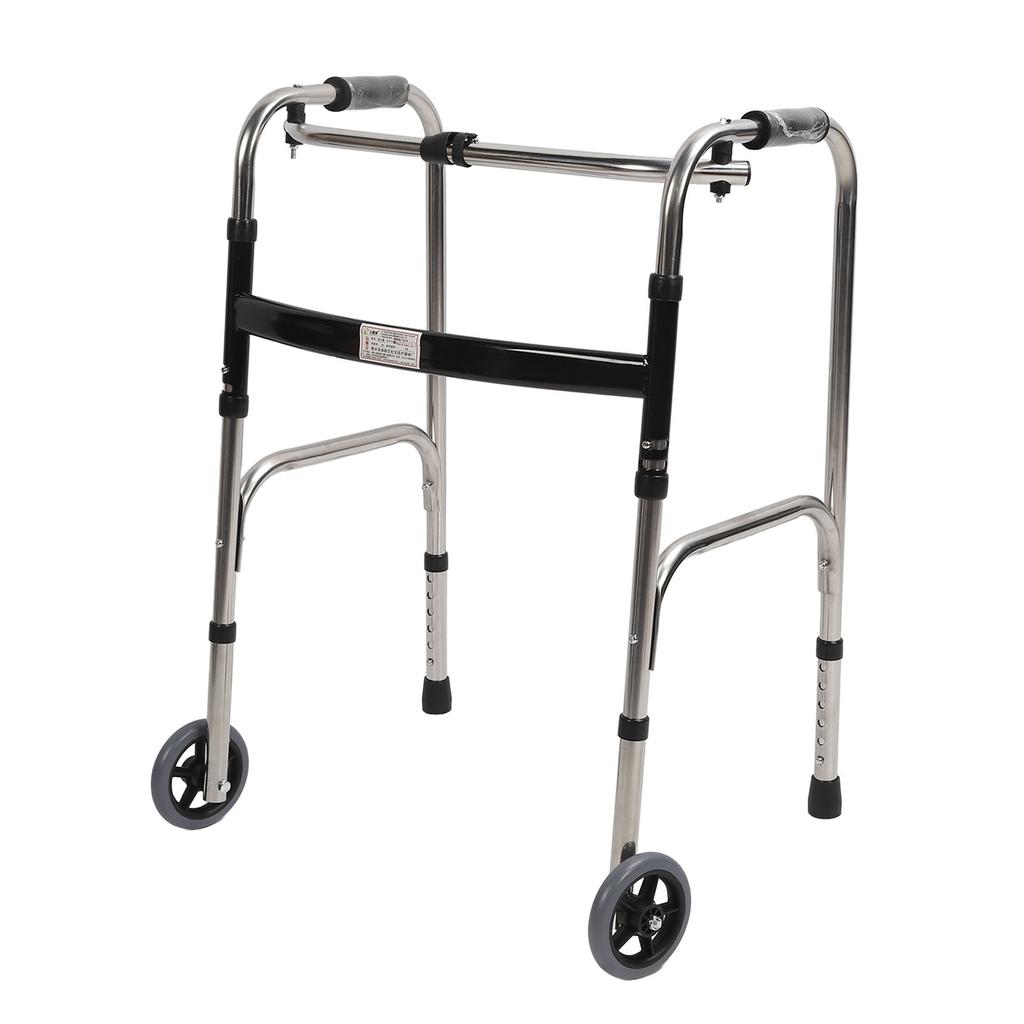 2 stücke Walker Räder Walker Räder Ersatz 6 Einstellbare Höhe Rollator Räder Accessori