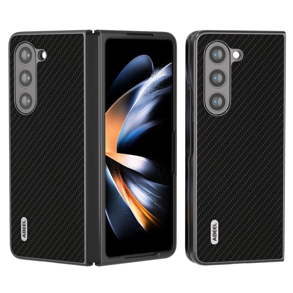 ABEEL For Samsung Galaxy Z Fold6 5G Phone Case Carbon Fiber Texture Protective Shell