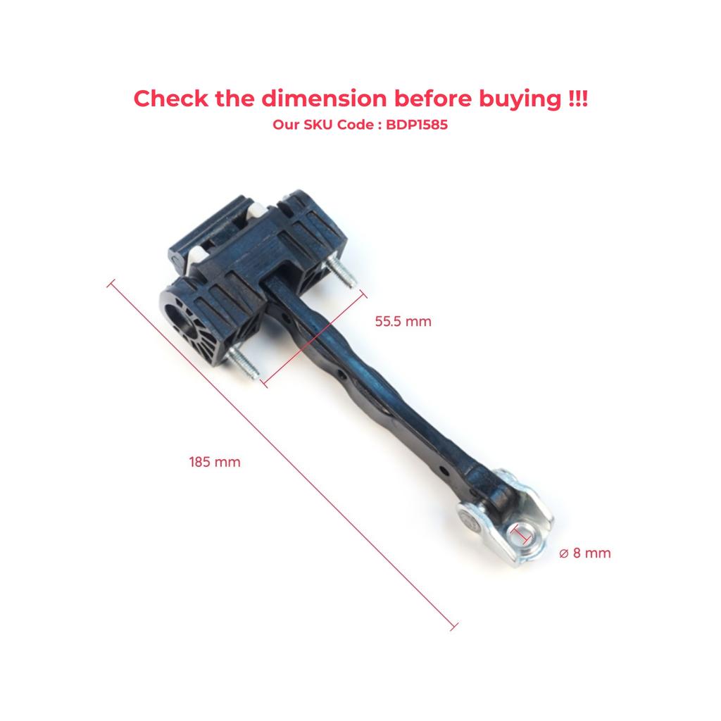 BDP1585 Vordertür Scharnier Anschlag Fangband Begrenzer für Volvo S80 XC70 S60 MK2 V70 MK3 XC60 V60 MK1 31298466