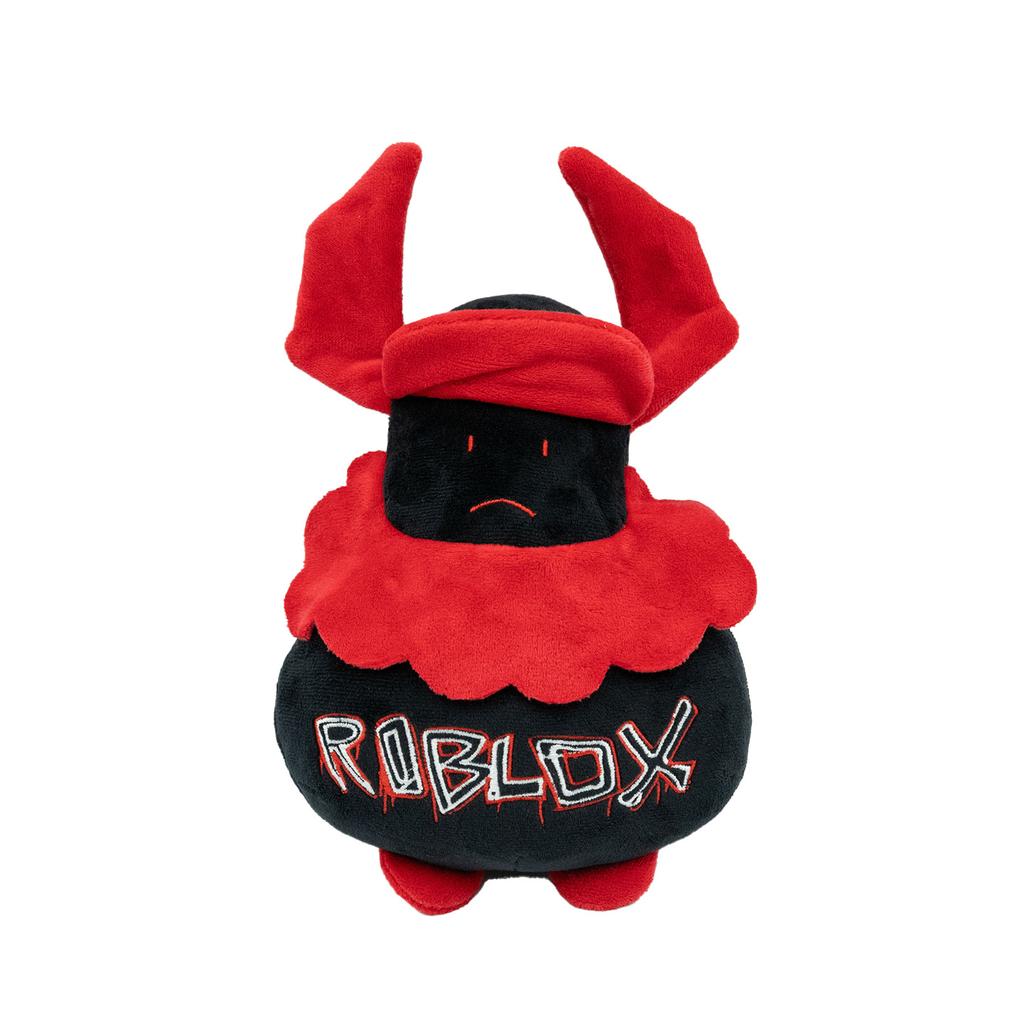 Roblox Verlassener Gast 666 Plüschtier Schwarzes Rotes Gehörntes Weiches Stofftier Spielcharakter Puppe Sammlerstück Geschenk Für Kinder Roblox Fans