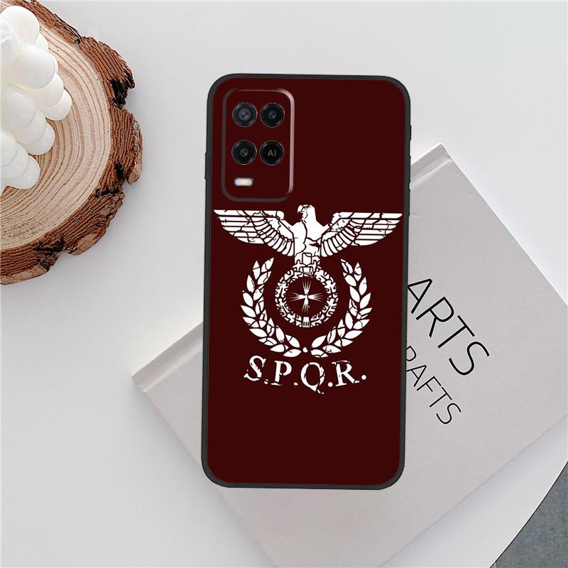 SPQR Roman Imperial Legion Case For Oppo A96 A58 A18 A38 A78 A98 A17 A77 A80 A40 A60 A16 A76 A74 A94 A54 A15 A57S Cover