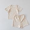 XG Kids' Summer Cotton Pajama Set - Short Sleeve Homewear for Children