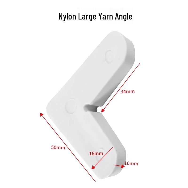 Old-Fashioned Aluminum Alloy 90-Degree Screen Window Corner Connectors