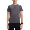 SAUCONY Logo Print Crew Neck Short Sleeve T-Shirt Men T-Shirts Medium-Gray SC2239025-1