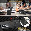 For Samsung Galaxy S26 Ultra Magnetic Case Rotating Ring Kickstand TPU + PC Back Cover