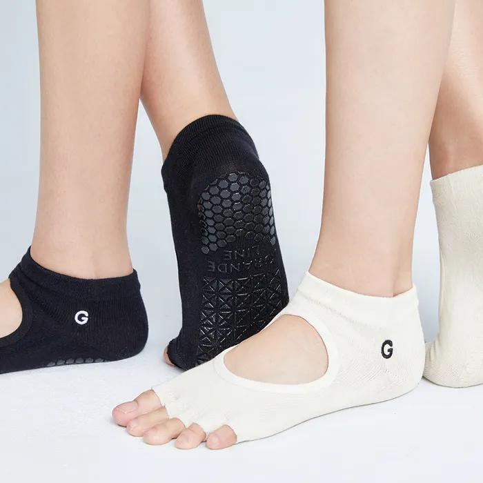 Basic Half Toe Socks_8 COLORS