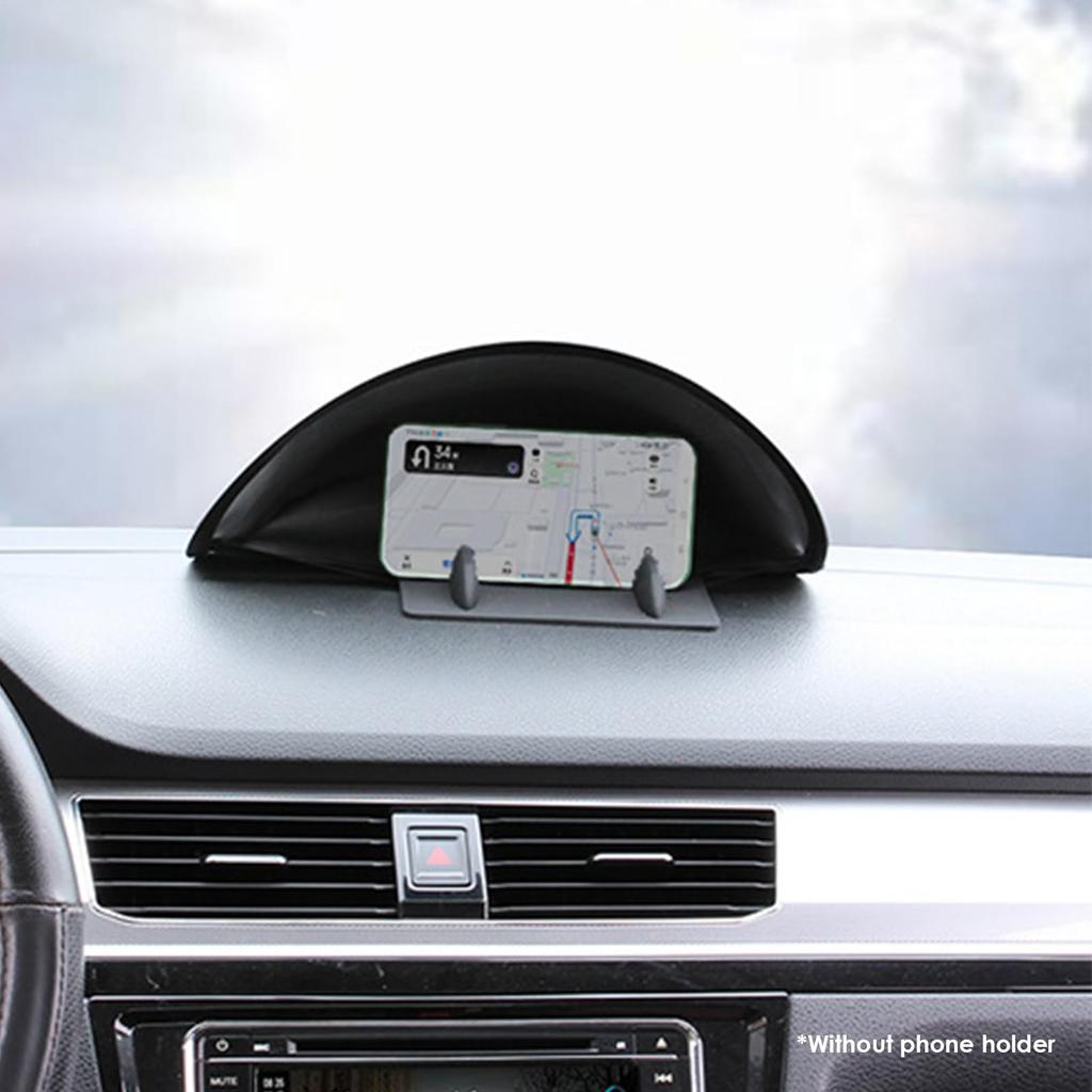 Car Cell Phone Sun Shade Foldable UV Protection Cover for Smartphone, Anti-glare Adjustable Sun
