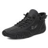 Handmade Casual Men Boots Split Leather Autumn Ankle Boots Plus Size 38-48 Leisure Sneakers For Male Hombres Botas