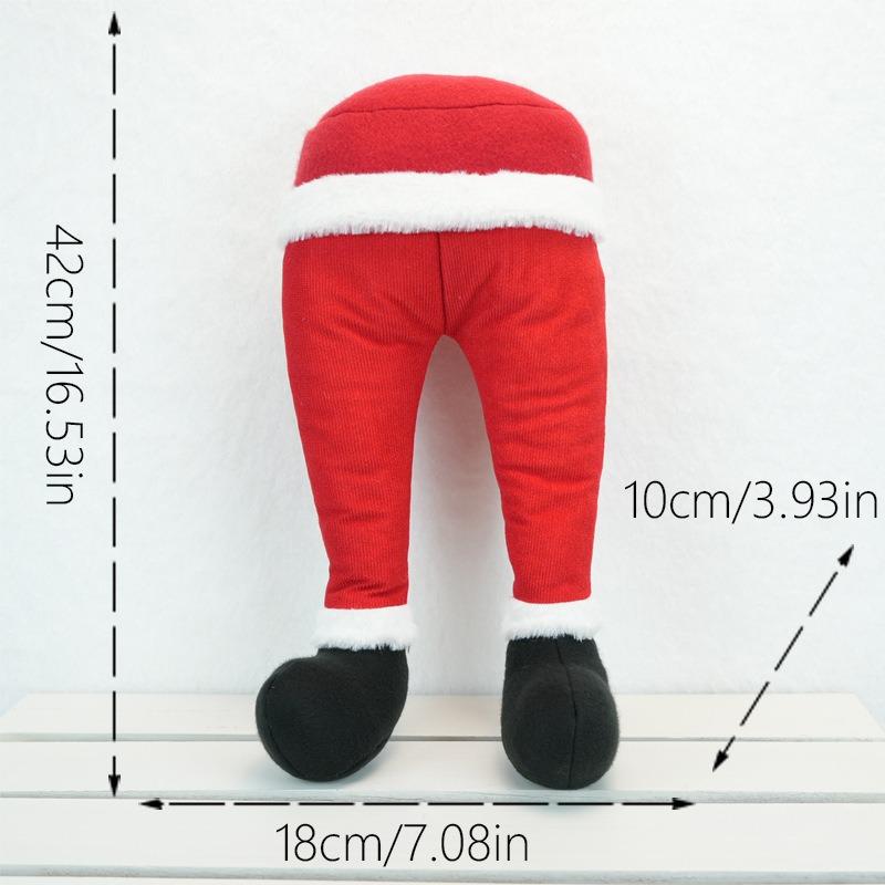 Weihnachtsschmuck süße Elfenbeine Weihnachtsbaumanhänger Weihnachtsstoffbeine Fensteranhänger