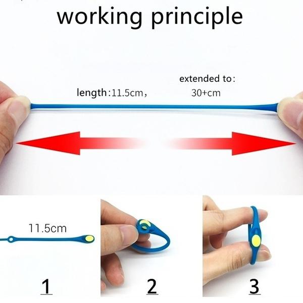 12 Stück Silikon-Schnürsenkel für Schuhe ohne Krawatte, elastische Schnürsenkel, für Turnschuhe, Kinder und Erwachsene, Gummi-Schnürsenkel, Einheitsgröße, passend für alle Schuhe