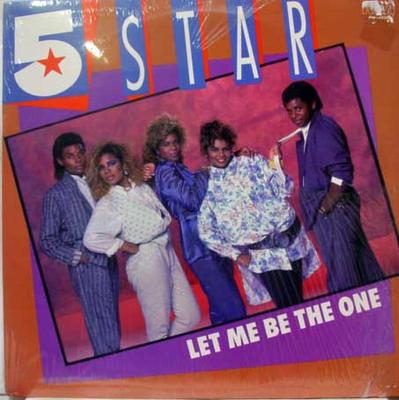 12inch Record FIVE STAR  Let Me Be The One PW14230 RCA Victor 1985 US SoulFunk Used