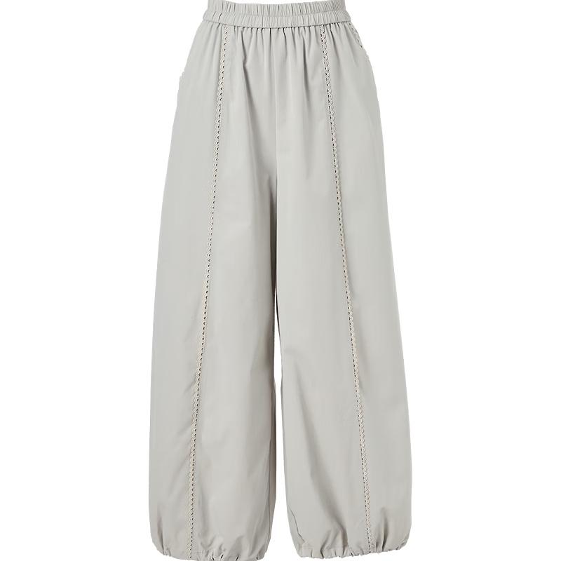 Betu Women s Summer Wide-Leg Lantern Pants M