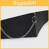 Decoration Chain Simple Women Elastic Wide Belt Cummerbund For Fashion Youth