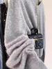 2025 Women's Pure Wool Round Neck Cardigan - Autumn/Winter Slimming Knit Cashmere Sweater Coat