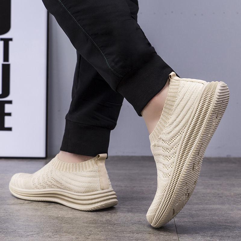 Spring and Summer Mesh Breathable Casual Shoes Men's Lightweight Wear-resistant Non-slip Running Shoes