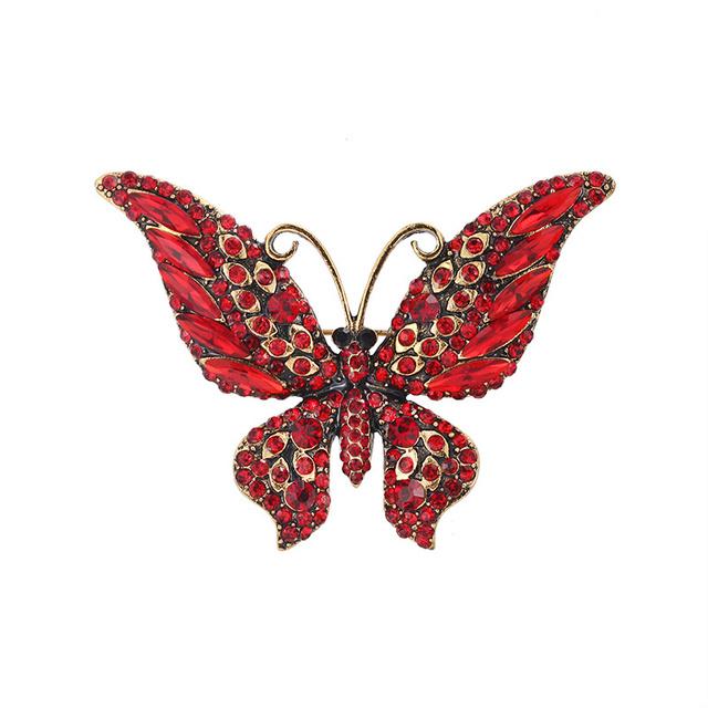 

Butterfly Brooches Animal Corsage Women S Perfect Gift Clothing With Accessories Rhinestone BroochWedding Jewelry
