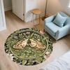 Beautiful Frog Pattern Round rug,Carpet Rug for Living Room Bedroom Sofa Playroom Decor,Non-slip Floor Mat,Holiday Gifts and Birthday Gifts