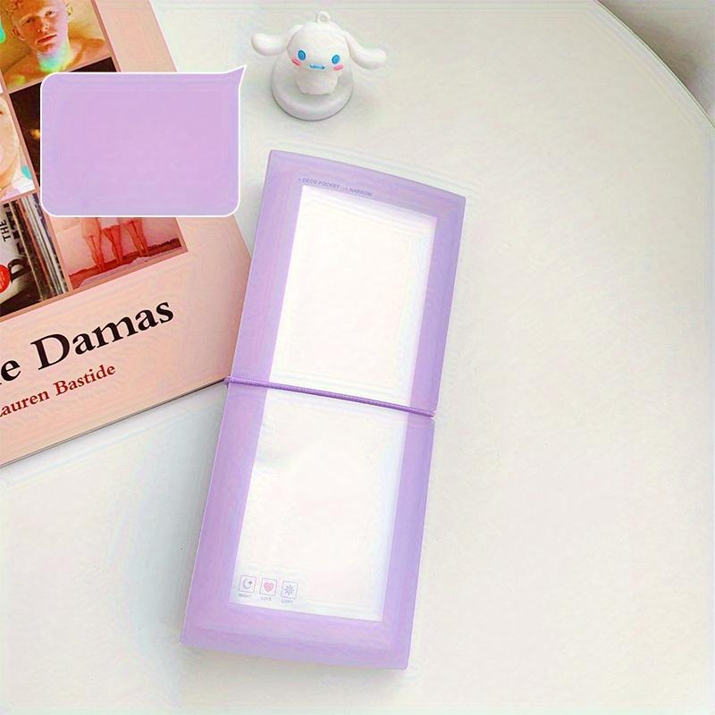 30sheets Album Scrapbooking Material Paper Stickers Collection Storage Book Card Holder Transparent Photo Storage