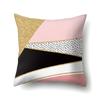 Ins Style Abstract Creative Polyester Pillow Case Car Decoration Home Printed Bedside Cushion Cover Pillow Case